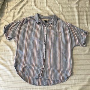 Universal Threads women’s striped button up